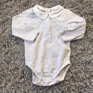 Patachou 12M Collared Boy Bodysuit. So soft!